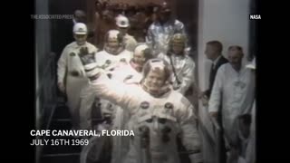 WATCH: Footage from the 1969 Apollo 11 moon landing| Nation Now ✅