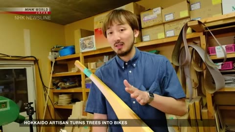 Hokkaido artisan turns trees into bikesーNHK WORLD-JAPAN NEWS| A-Dream News ✅