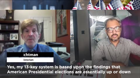Harris Has Edge Over Trump? How Allan Lichtman's "Keys To White House" Prediction System Works