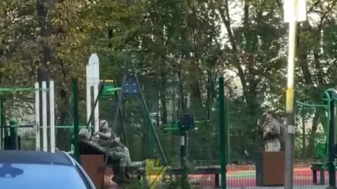 When the West mainstream media claims about rocket arrivals on child playgrounds