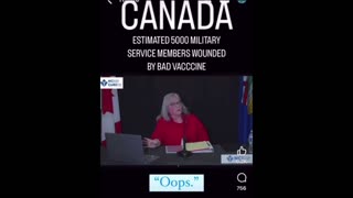 Canada, Estimated 5000 Military Svce Members Wounded By Bad Quaxxine