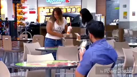 Blind man eating ice cream prank! Always Never mind!!