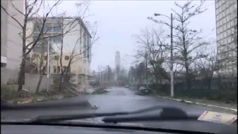 Hurricane Maria aftermath San Juan, Puerto Rico