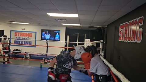 Joey sparring Dylan 6/5/24