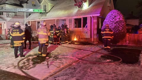Mutual Aid to Valley Stream for a House Fire - January 16th, 2024