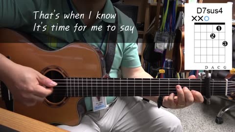 Love the world away - Kenny Rogers, guitar backing, chord diagram