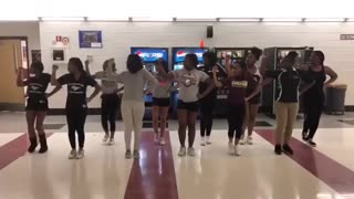 High school cheer dance