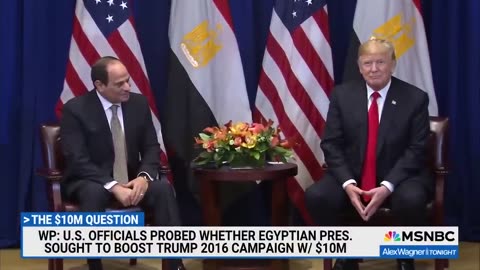 Revelatory bombshell : Secret probe of Trump, suspicious Egypt money shut down by Barr s DOJ: WaPo