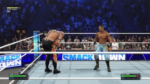 BlackMonkTheGamer - WWE 2K24 Smackdown 05/10/2024 Melo VS Corbin