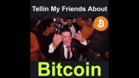 telling my friends about bitcoin