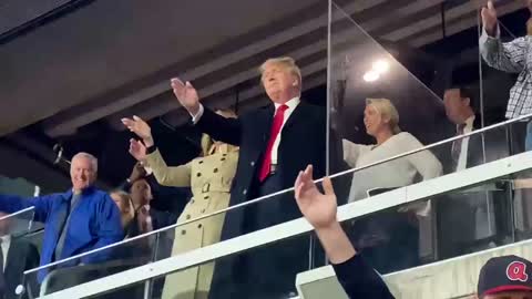 Donald Trump Loves the Braves!