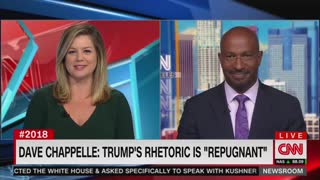 Dave Chappelle finds Trump's rhetoric 'repugnant'