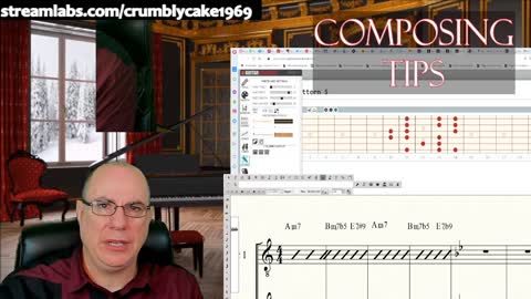 Composing for Classical Guitar Daily Tips: Harmonic Minor Scale in All 5 Patterns with Chords