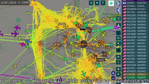 Transpac Aviation Data for April 7th 2024 - afternoon -