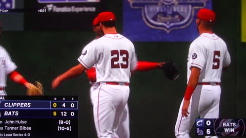 MLB The Show: Louisville Bats vs Columbus Clippers (S1 G112)