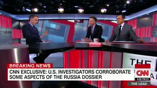 Here is CNN and Jake Tapper in 2017 falsely implying the Steele dossier was corroborated