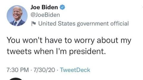 The priority of Biden’s admin