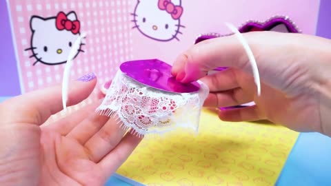 MINI House for Kitty Queen Family LOL Surprise Dolls! LOL Surprise Cartoon DIY Miniature Dollhouse