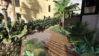 San Francisco Residence Landscape Design Animation