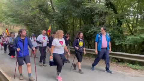 Macarena Olona inicia la última etapa de su Peregrinación Cristiana