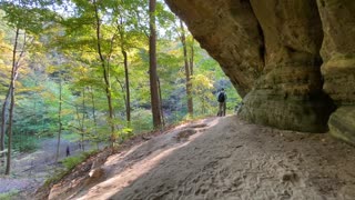 Starved Rock State Park cave view