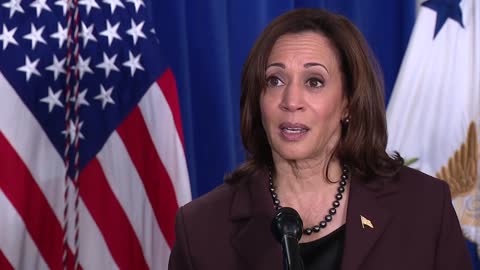 Kamala Harris Gives Word Salad Answer About Biden 2024