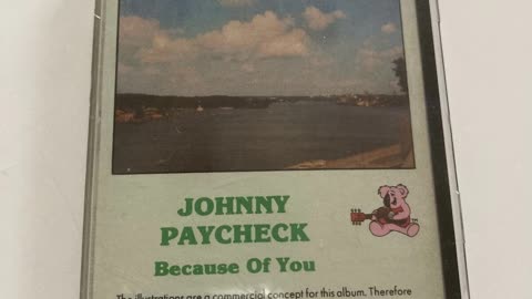 RARE Johnny Paycheck - Because Of You