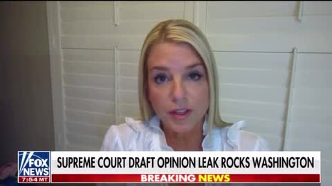 Fmr. FL AG Pam Bondi Believes the SCOTUS Report Was Leaked to ‘Scare’ the Conservative Justices