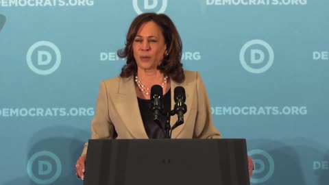 When we fight we win Vice President Kamala Harris Speaks to Democrats_