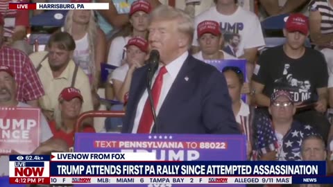 Trump: "Unlike [Kamala] I cannot be bought, and I cannot be controlled"