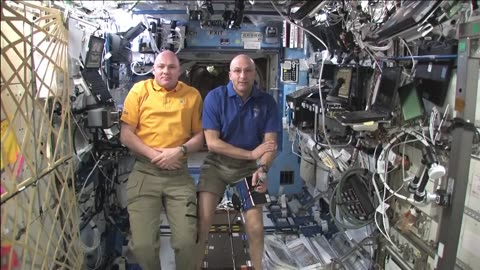 Station Crew Discusses Life In Space With News Media