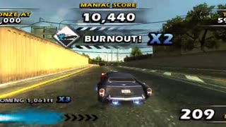 Burnout Dominator - World Tour Hot Rod Series Event 13 1st Try(PPSSPP HD)