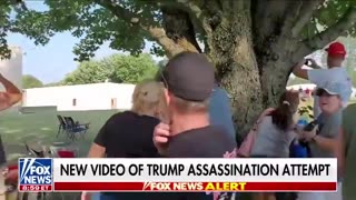 New video of SHOOTING from Trump assassination attempt