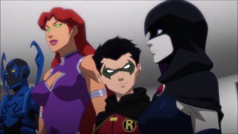 Cyborgs Awkward Situation Justice League vs Teen Titans EarthsMightiestHeroes