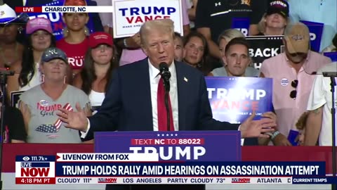 WATCH: Trump FULL SPEECH at Charlotte rally