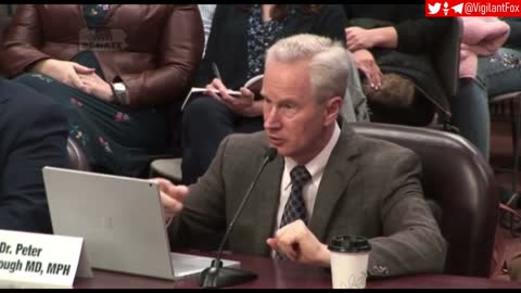 Dr. Peter McCullough Gives an Impassioned Testimony Against the Government Playing Medicine