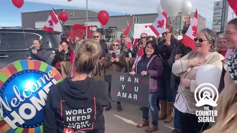 Canadian Convoy Leader Tamara Lich Welcomed Home After Release From Prison