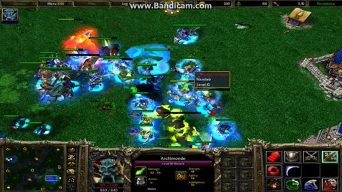 Warcraft 3 - Archimonde against all 16 Heroes