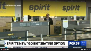 July 31, 2024 - Spirit Airlines to Offer "Go Big" Seating Option