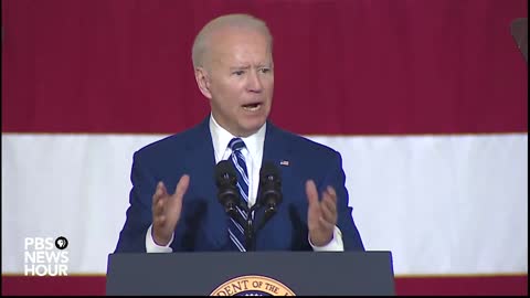 Biden Quoting The Declaration of Independence: "Life, Liberty, Etc."