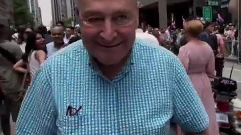 Chuck Schumer gets DESTROYED during the 2024 Dominican Day Parade in NYC yesterday