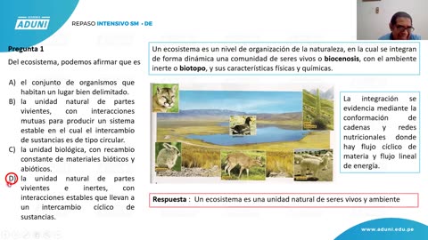 REPASO INTENSIVO ADUNI 2021 | Semana 05 | RV | Biología