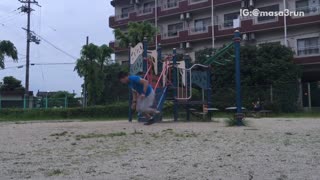 Compilation of a kid hitting his head and falling