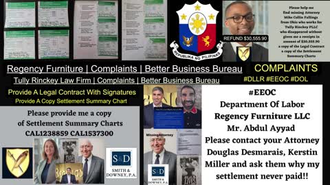 Tully Rinckey Law Firm | Complaints | Better Business Bureau / Client Complaints / Tully Rinckey PLLC / Albany New York / Raffy Tulfo Vlogs / PRRD / PBBM / President Trump / President Biden / Mike C. Fallings / Cheri L. Cannon / Stephanie Rapp Tully