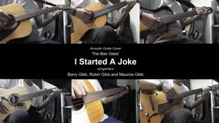 Guitar Learning Journey: Bee Gees's "I Started A Joke" instrumental guitar cover