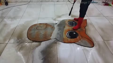 The sweetest carpet l've ever washed ll Satisfying carpet cleaning ASMR