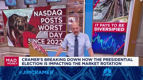 Jim Cramer explains why it pays to be diversified