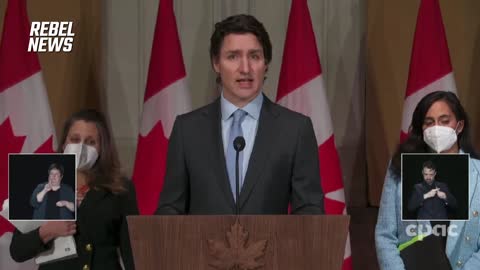 Trudeau says Canada will stand against authoritarianism.