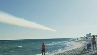 Blue Angels Fly Over Pensacola Beach