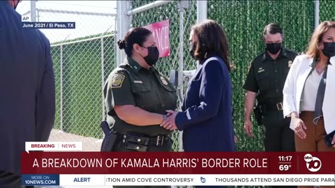 Breaking down Kamala Harris' role at the border.